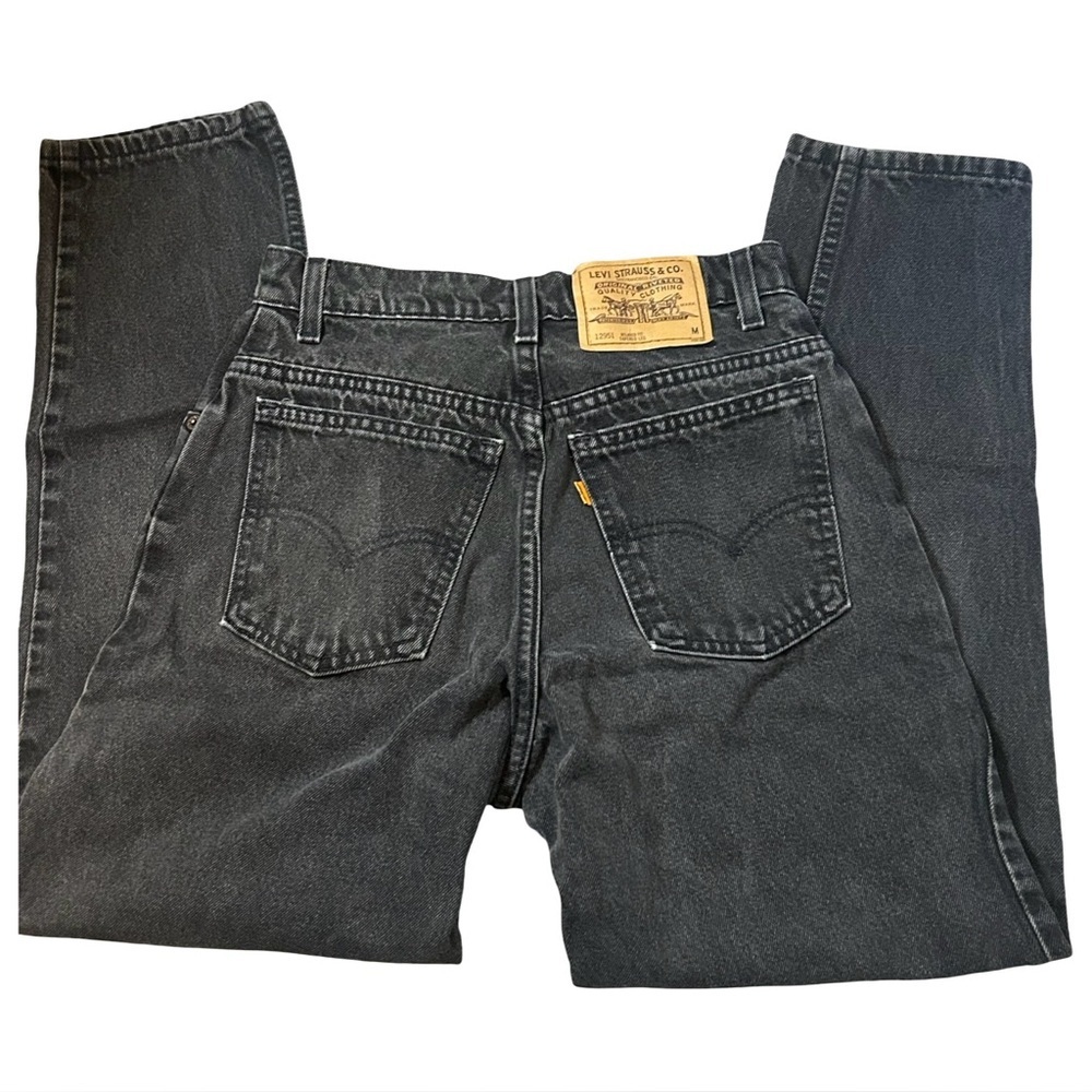 80’s/ 90s Vintage Levi’s 951 Orange Tab Jeans | USA Made | Petite | 27”